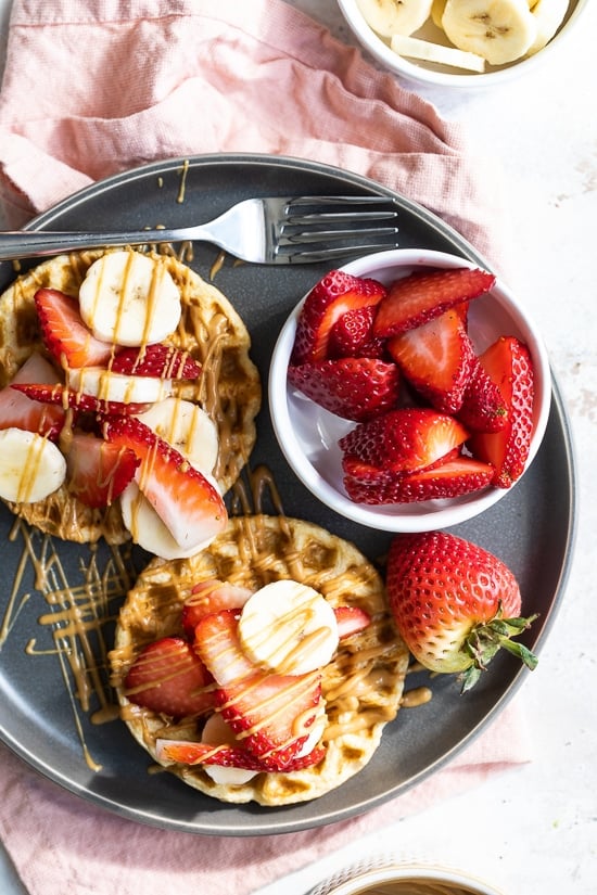 High Protein Oat Waffles – L&L Nutrition Supplements