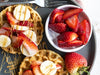 High Protein Oat Waffles