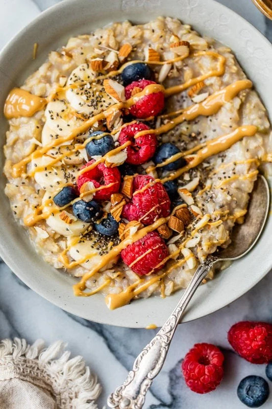 Peanut Butter-Breakfast Oatmeal Bowl