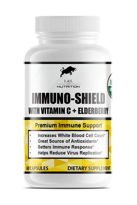 Immuno-Shield with Vitamin C + Elderberry