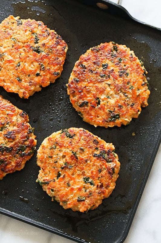 Salmon Quinoa Burgers