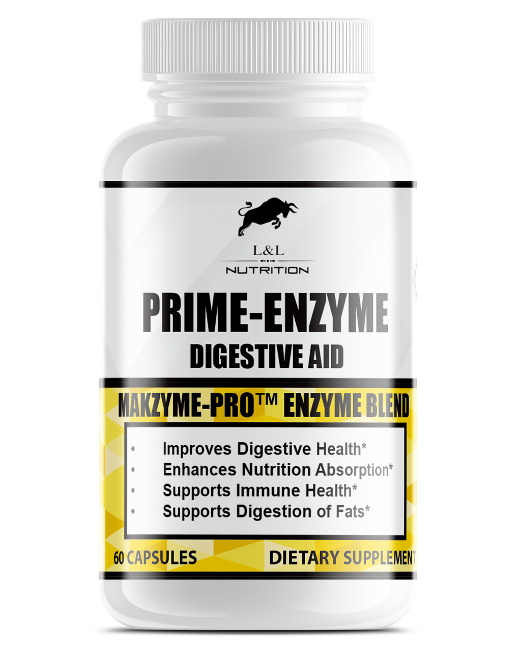 Prime-Enzyme Digestive Aid – L&L Nutrition Supplements