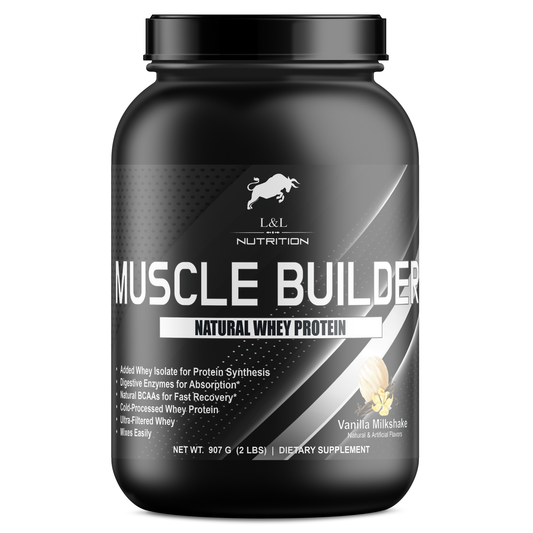 2 Lbs Muscle Builder: Vanilla